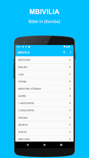 Mbivilia ya kikamba offline Screen 2
