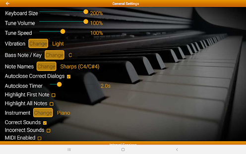 Klavierohrtraining Pro Screenshot
