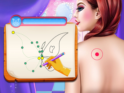 Android application Tattoo Art Design - Draw DIY screenshort