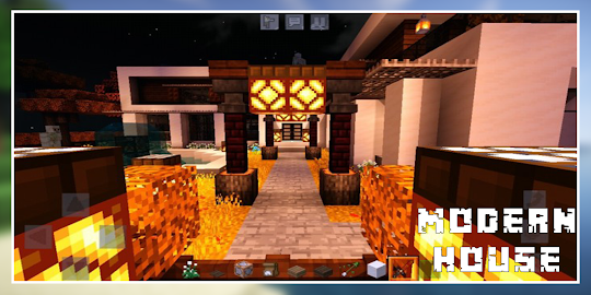 Minecraft용 모던 하우스 모드