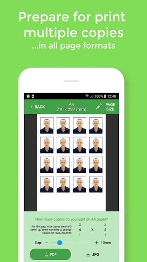 VISA/Passport & ID Photo Maker Screen 3