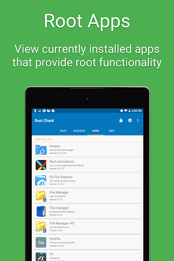 Root Check - Tools - apps