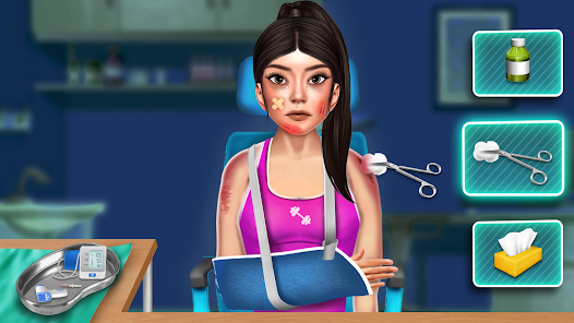 Imágen 17 juego de cuidado médico ciruja android