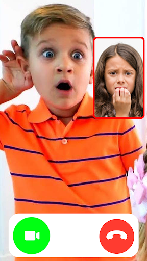 Android application Diana & Roma Prank Video Call screenshort