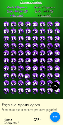 The Lotery (Beta) Screen 3
