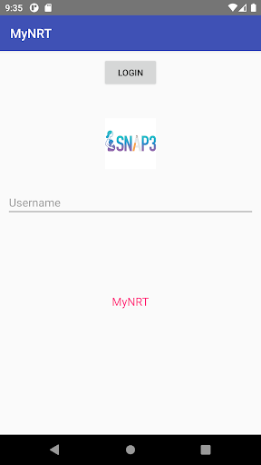 Android application MyNRT screenshort