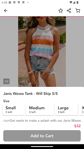 Mason Jar Boutique Screen 2