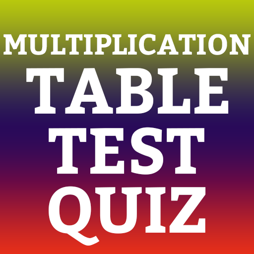 Multiplication Table Test Quiz  Icon