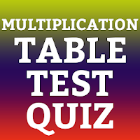 Multiplication Table Test Quiz