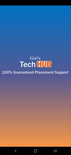 Android application Giri's Tech Hub screenshort
