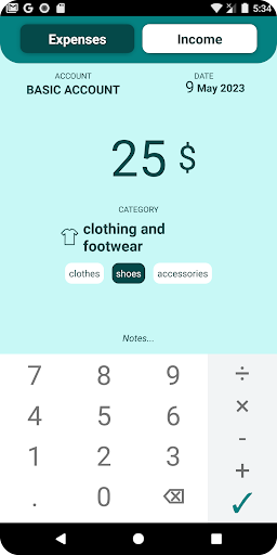 Wallet Manager Screen 3