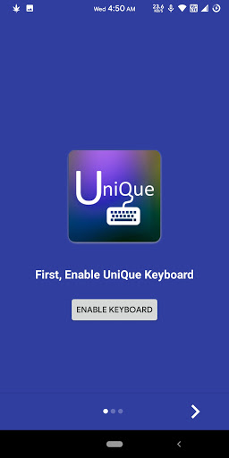 Unique Keyboard PRO Screen 2