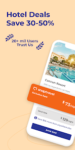 Snaptravel - Hotel Booking App  screenshots 1