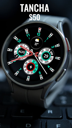 Tancha S50 Classic Watch Face Screen 2