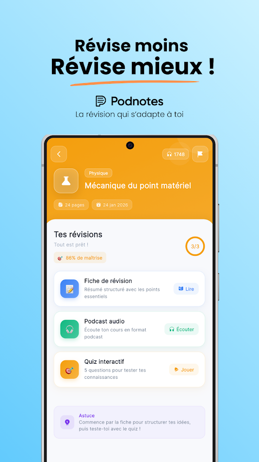 #1. Podnotes (Android) Által: Hunter Labs.