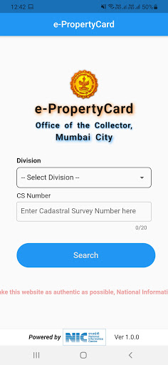 e-PropertyCard Screen 3