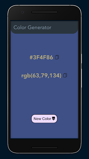 Color Generator Screen 3