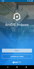 Captura de Pantalla 1 ArcGIS Indoors android