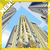 Universal City. Minecraft map icon