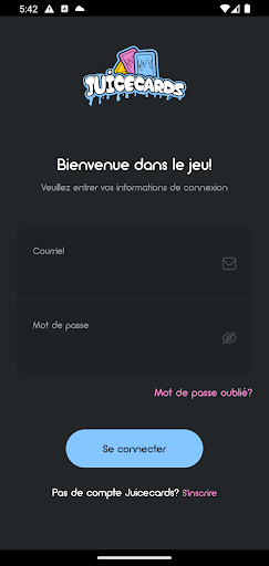 Android application Juicecards screenshort