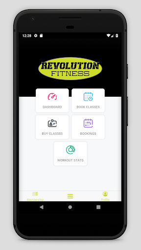 Revolution Fitness Gyms Screen 2