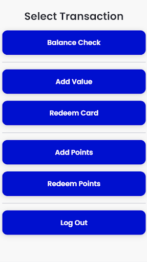 World Gift Card Screen 2