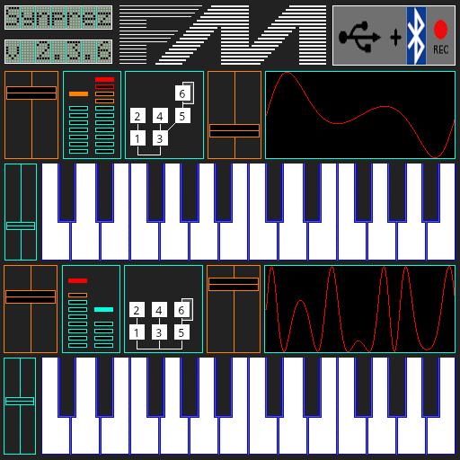 FM Synthesizer [SynprezFM II]  Icon