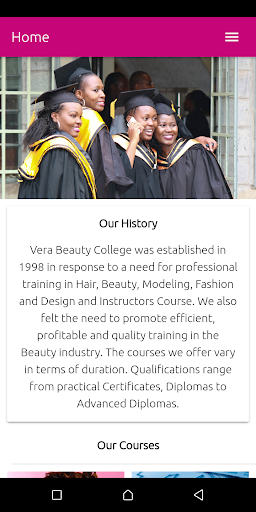 Vera Beauty & Fashion College Screen 2