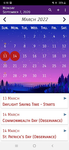 Canada Calendar 2024