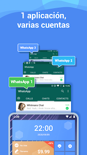 2Space: Clonar para 2 WhatsApp