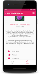 Roses on Chromecast