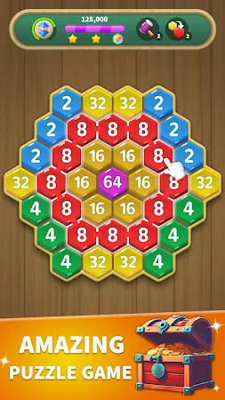 Game screenshot Hexa Connect: 2048 Puzzle mod apk