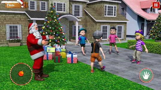 Rich Santa Dad: Christmas Game