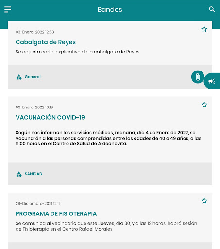 Android application La Estrella Informa screenshort