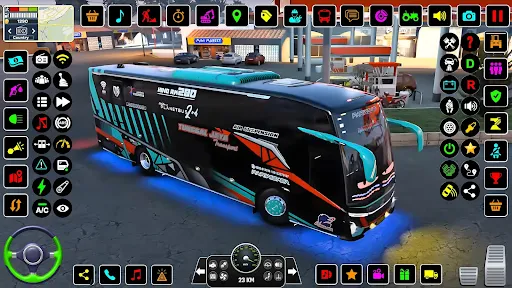 City Coach Driving Bus Game