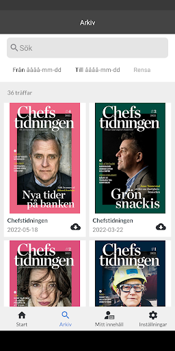 Chefstidningen e-tidning Screen 2