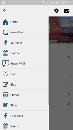 Glendive Alliance Church App Screen 3