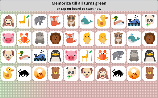 Picture Matching Memory Game  screenshots 20