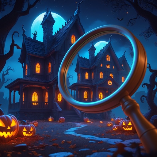 Spooky Hidden Objects Puzzle