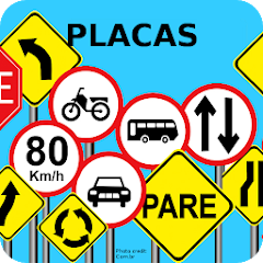 Quiz para simulado de placas de trânsito 100% grátis no celular