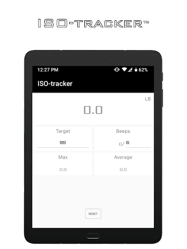 ISO-tracker Screen 3