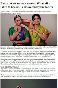 How to Dance Bharatanatyam