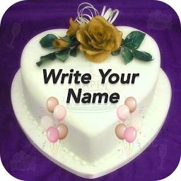 Icon image Name On Birthday Cake