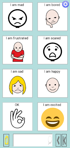 Android application PiCom AAC Picture Communicator screenshort
