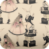 Alice in wonderland wallpaper icon