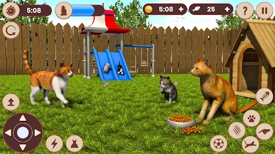 Baixar e jogar Jogo Virtual Pet Cat Simulator no PC com MuMu Player