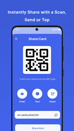 ION CARD Digital Business Card Screen 3