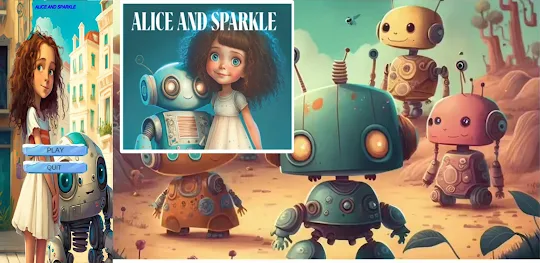 Alice Robot And Sparkle
