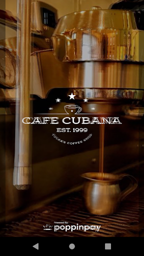 Android application Cafe Cubana screenshort