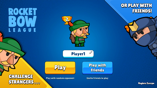 Android application Rocket Bow League screenshort